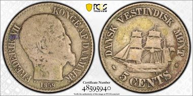 1859 5C VF25