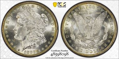 1883-CC $1 MS63