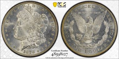 1878 8TF $1 MS64