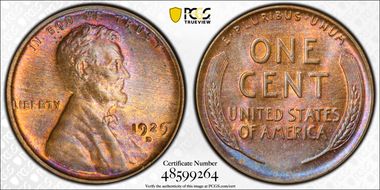 1929-D 1C MS64RB