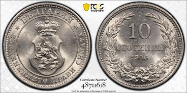 1906 10 St KM-25 MS63