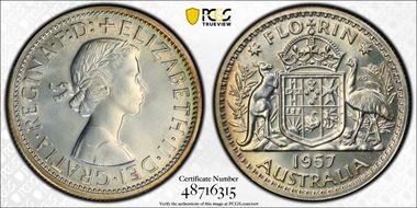 1957(m) Florin PR66