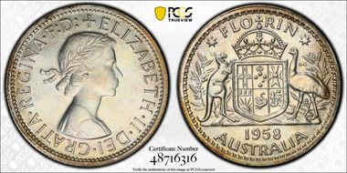 1958(m) Florin PR66