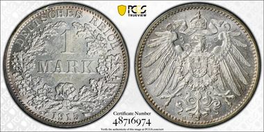 1915-A Mark J-17 MS64