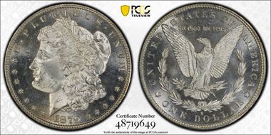 1879-S $1 MS64
