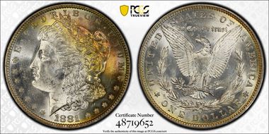 1881-O $1 MS63