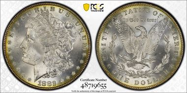 1882 $1 MS65