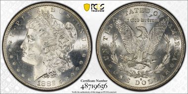 1882-S $1 MS64
