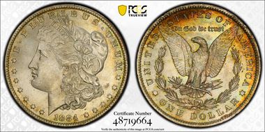 1884-O $1 MS65