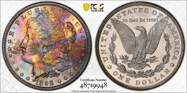 1898 $1 MS65