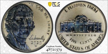 2020-W 5C Reverse Proof PR67