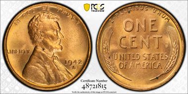 1942-S/S/S 1C DDO & RPM FS-101/301 MS64RD