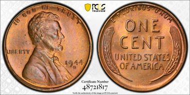 1944-D/D 1C RPM, FS-507 MS65RB