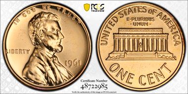 1961 1C PR67RD