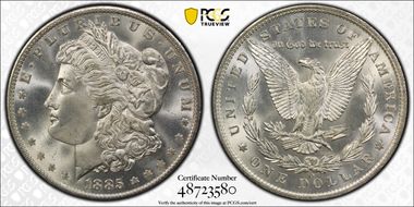 1885-O $1 MS67