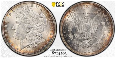 1884 $1 MS62