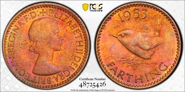 1953 1/4D S-4156 MS64RB