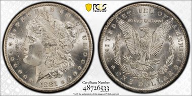 1881-CC $1 GSA Hoard MS63