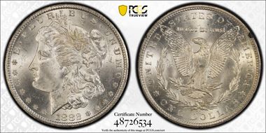 1882-CC $1 GSA Hoard MS63