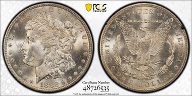 1882-CC $1 GSA Hoard MS63