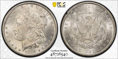 1884-CC $1 GSA Hoard MS63+