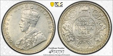 1915(B) Rupee SW-8.31 MS61