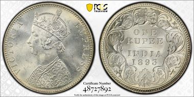 1893-B Rupee SW-6.135 MS63