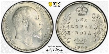 1904(C) Rupee SW-7.23 Prid-190 MS62