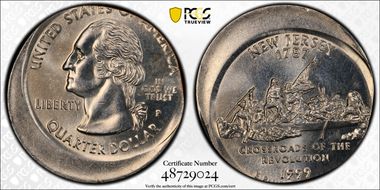 1999-P 25C New Jersey MS64