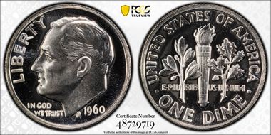 1960 10C DDO FS-104 PR68