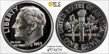 1963 10C DDR FS-803 (FS-018) PR69DCAM