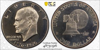 1976-S $1 Clad Type 1 PR67CAM