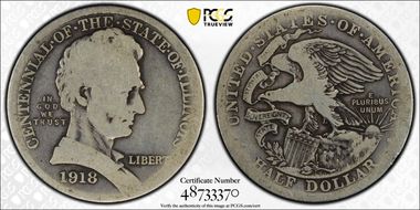 1918 50C Lincoln-Illinois AG3