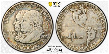 1923-S 50C Monroe XF45