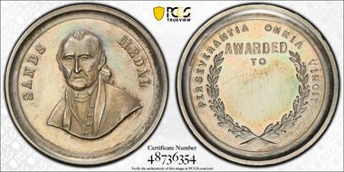 (No Date) AR Medal Perseverantia Omnia Vinci MS61