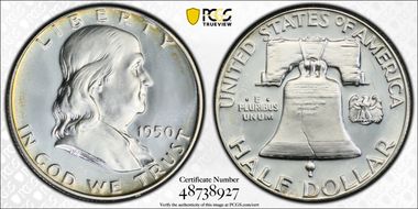 1950 50C PR66+