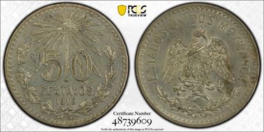 1916-M 50C 1 / Inverted 1 N1