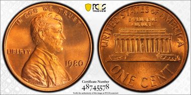 1980 1C MS66+ RD