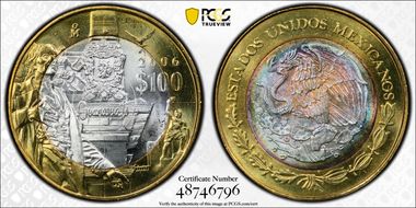 2006-Mo 100 P Guanajuato MS66