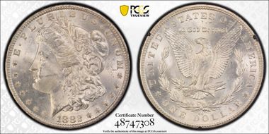 1882-CC $1 GSA Hoard MS63