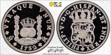 "1732"-Mo (1987) 1/2 Oz X-MB47 PR66DCAM