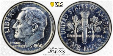 1960 10C PR66
