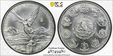 2004-Mo Onza Libertad Ag MS68