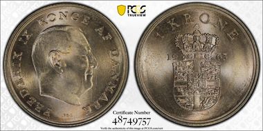 1963 C; S Krone KM-851.1 MS66