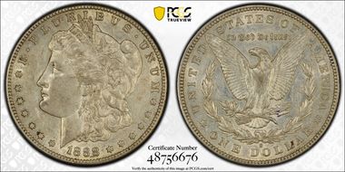 1888-S $1 XF45