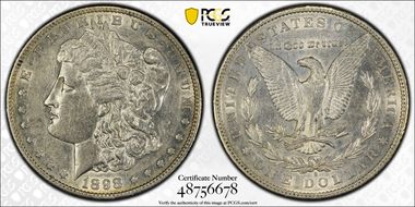 1898-S $1 XF45