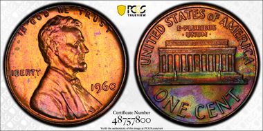 1960 1C Large Date N1BN
