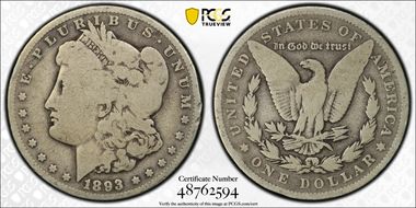 1893 $1 G4