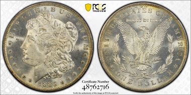 1885-O $1 MS64