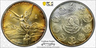 2008-Mo Onza Libertad Ag MS66